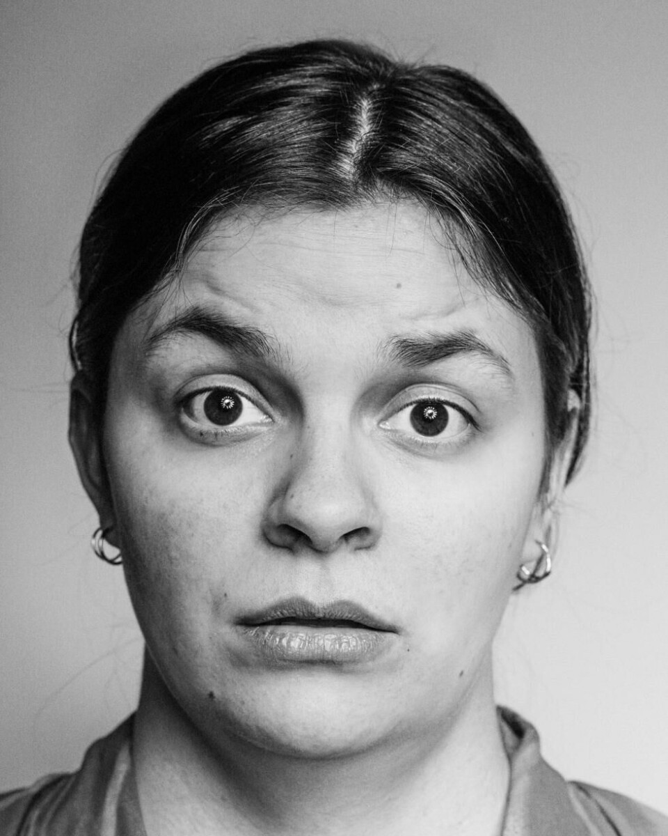 De ultimate, ved én av dem. Skuespiller Christina Sleipnes. Foto: Erika Hebbert