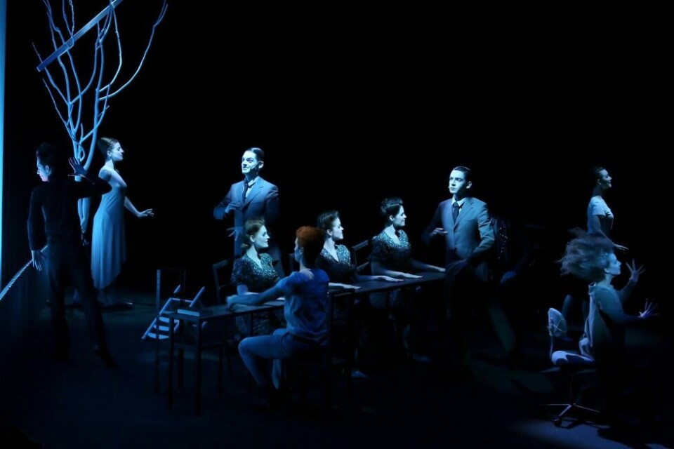 «Hamletmaschine», directed by Robert Wilson. The Italian version premiered on July 7, 2017 at the Teatro San Nicolò, Festival dei Due Mondi, in Spoleto, Italy. Photo: Lucie Janson