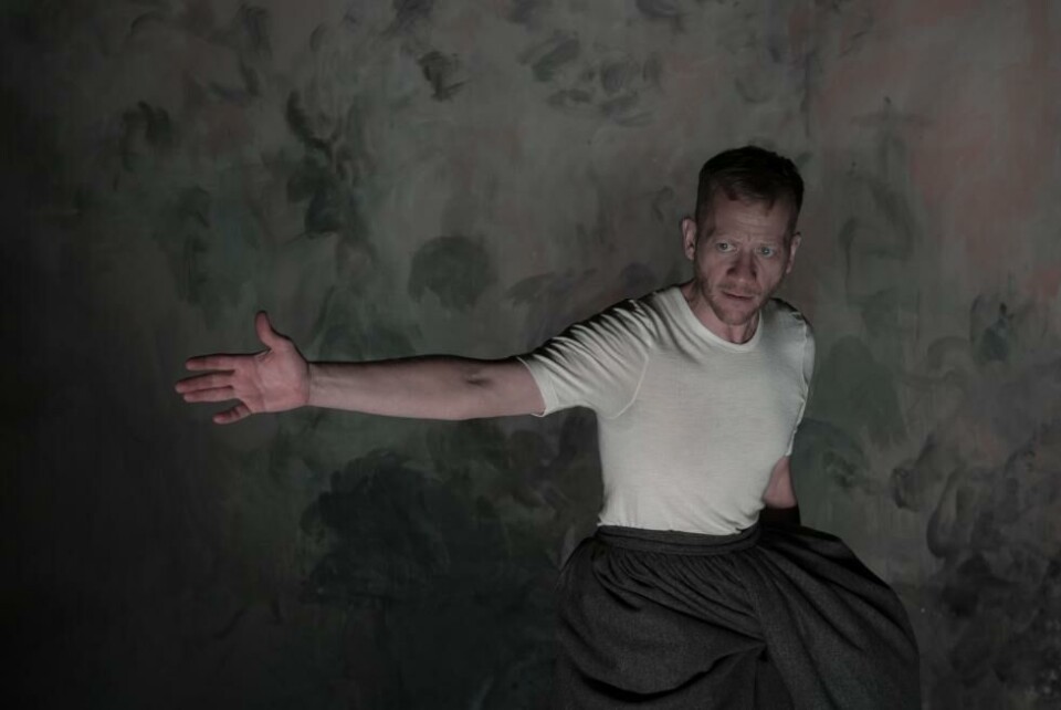 Morten Espeland i «Melancholia II», regi: Erlend Samnøen. Ymist 2020. Foto: Inge Schreuder-Lindløv