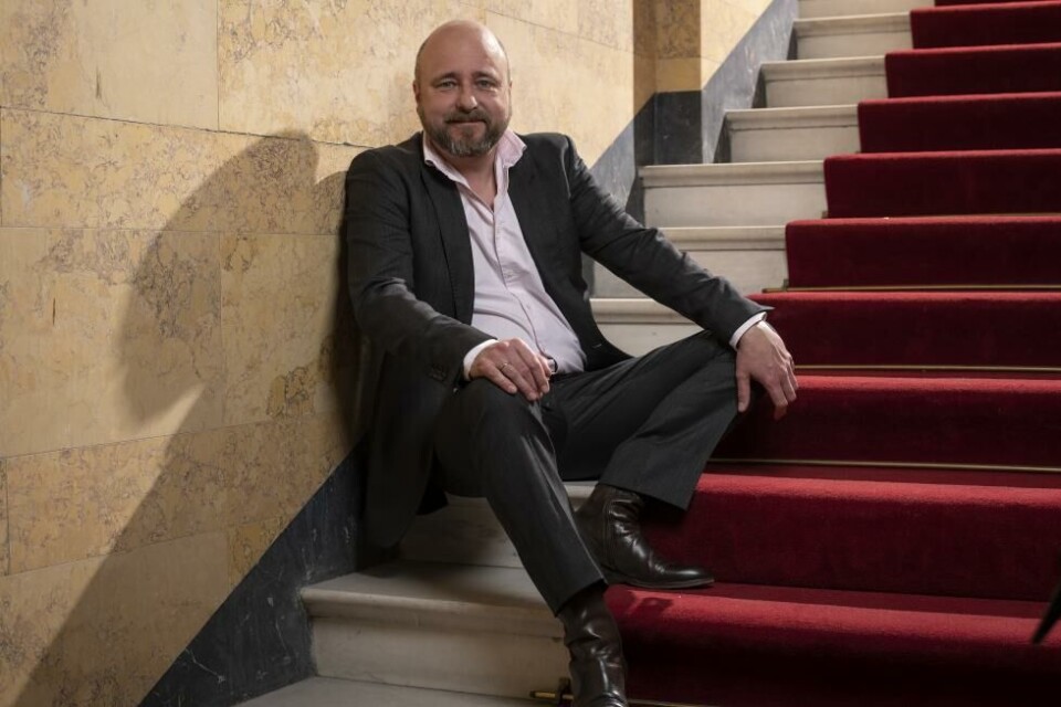 Trappen er blitt brattere enn påtroppende teatersjef Kristian Seltun ante. Foto: Øyvind Eide