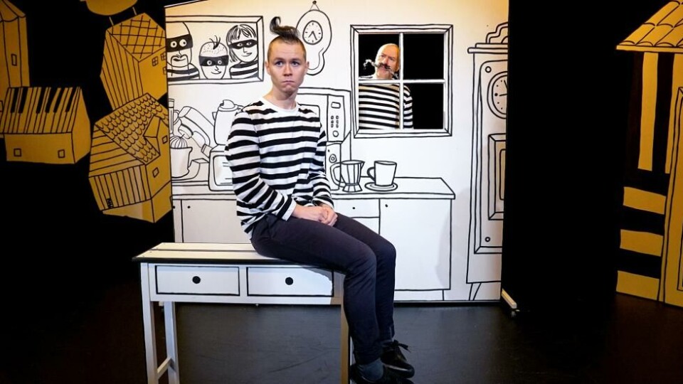 Kristian Berg Jåtten i «Pølsetjuven». DNS 2020. Foto: Thor Brødreskift