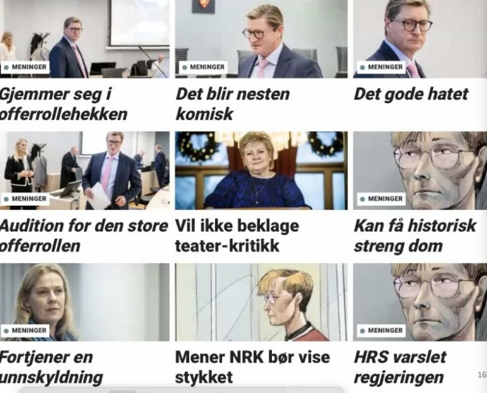Skjermdump fra Kulturrådets seminar.