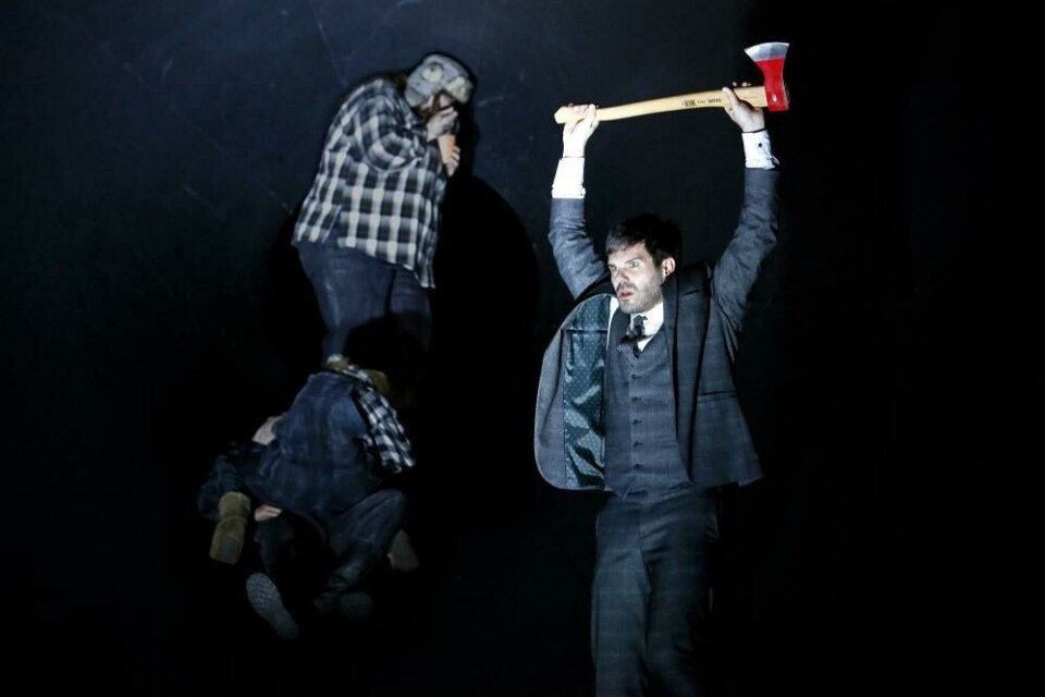 «Graf Öderland» (Theatertreffen 2021). Regi: Olaf Altmann. Foto: Birgit Hupfeld