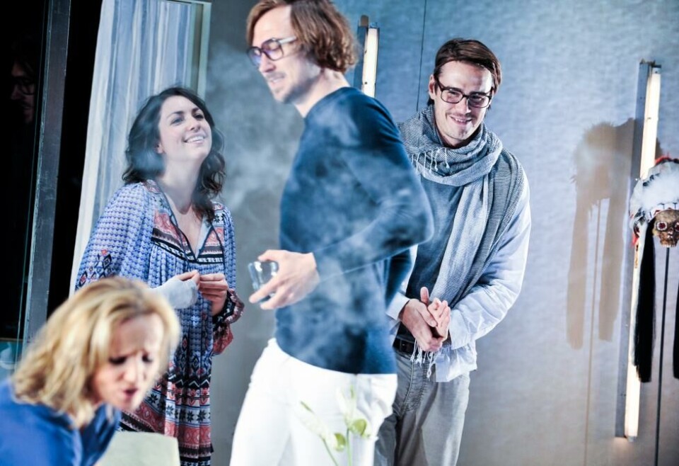 Lars Noréns «Dämonen», regi: Thomas Ostermeier. Schaubühne 2010. Foto: Thomas Turin