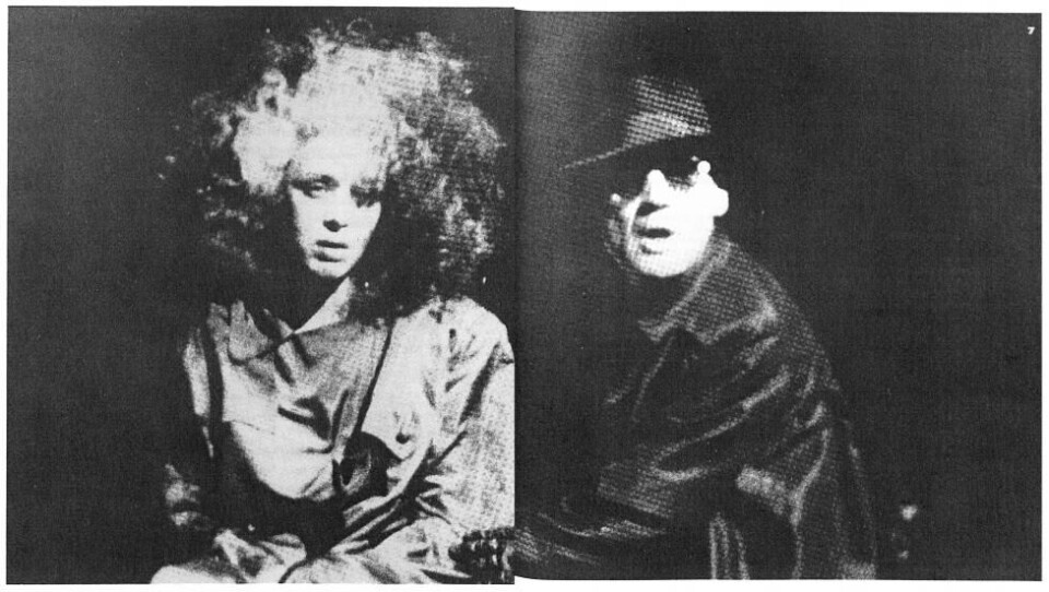 Jutta Lampe (t. v) i Der Park, regi Peter Stein, Schaubühne 1984.