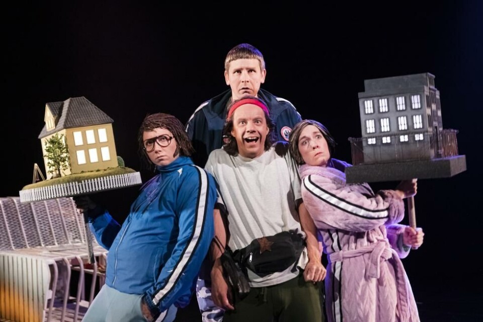 «Pitbull-Terje og kampen mot barnevernet». Hålogaland teater. Foto: Marius Fiskum