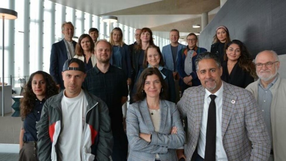 Fra første møte til Ytringsfrihetskommisjonen, 9. juni 2020. Foto: Mari Bratten Olafsen/KUD