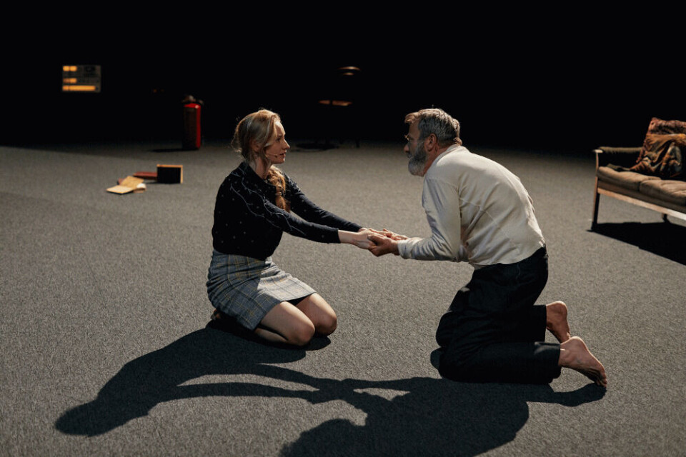 Gina Bernhoft Gørvell og Svein Roger Karlsen. Foto: Erik Berg