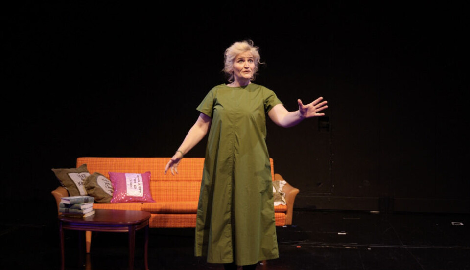 Liv Gulbrandsen i «Hold kjeft, det er Ibsen!». Foto: Jonas Falch Evensen