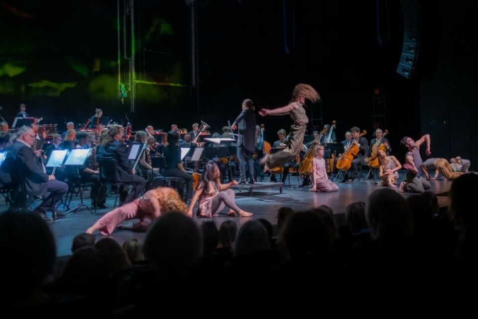AION med Iceland Dance Company og Arktisk Filharmoni, Festspillene i Nord-Norge 2022. Foto: Renate Jensen