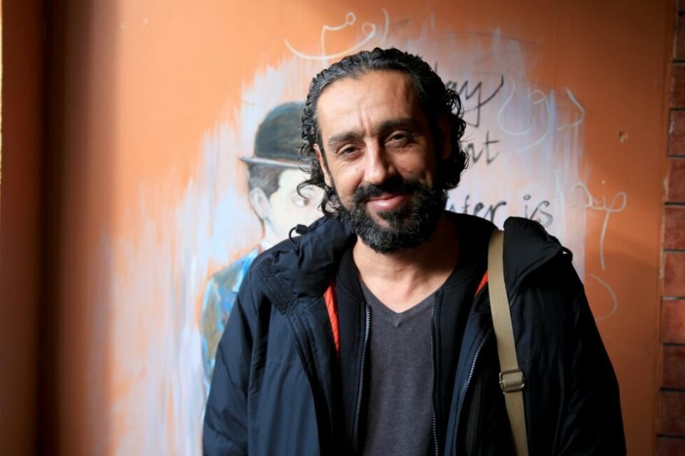 Bilal Al-Saadi, styreleder på The Freedom Theatre i Jenin, ble arrestert 11. september i år. Han er dømt til seks måneders forvaring, uten anklager og rettssak. Foto: The Freedom Theatre