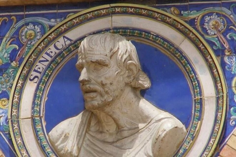 Maagerød later til å være minst bevandret i gresk og romersk teater, ifølg. vår anmelder. Bilde: Den romerske tragediedikteren og filosofen Seneca (4 f.Kr-65 eKr).