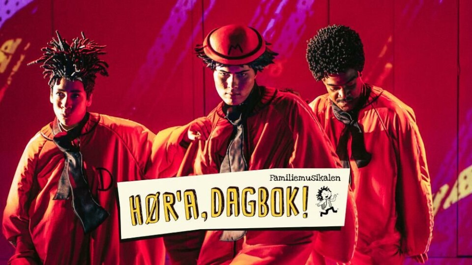 Dario (Marianne Hetland), Marvin (Vegard Bjørsmo) og Leo (Emil Rodrigo Jørgensen). Foto: Jonathan Vivaas Kise