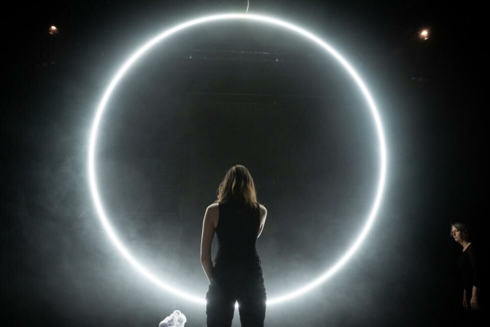 Synnøve Fossum Eriksen (Medea), regi: Saila Hyttinen. Trøndelag teater 2023. Foto: Marius Rua