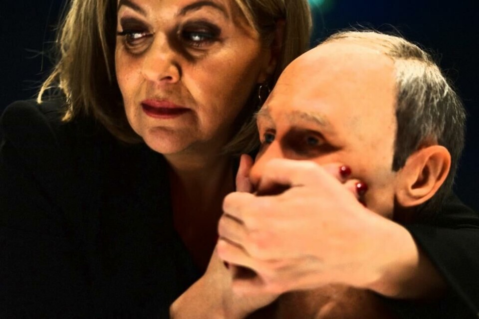 Kate Pendry in «My Dinner with Putin», directed by Mads Sjøgård Pettersen. Vega Scene 2023. Photo: Tormod Lindgren