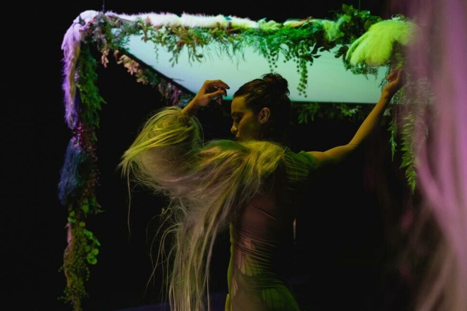 «La notte è il mio giorno preferito» (Natta er min favorittdag) av og med Annamaria Aimone. BIT Teatergarasjen 2023. Foto: Adrea Macchia