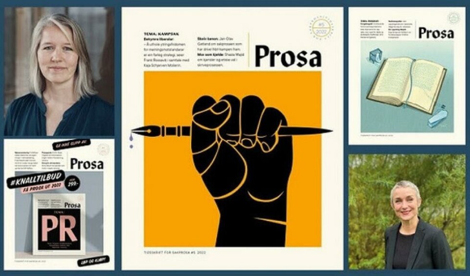 Prisdryss fra Norsk Tidsskriftforening