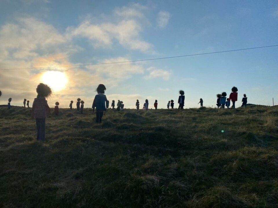 «Standhaftige folk - Spor Gamvik», Visjoner Teater 2023. Foto: Synnøve Vassvik