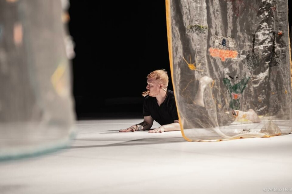 «Spiti: The House of Us», koreografi: Ludvig Daae. Bærum Kulturhus 2023. Foto: Anteroom Hein