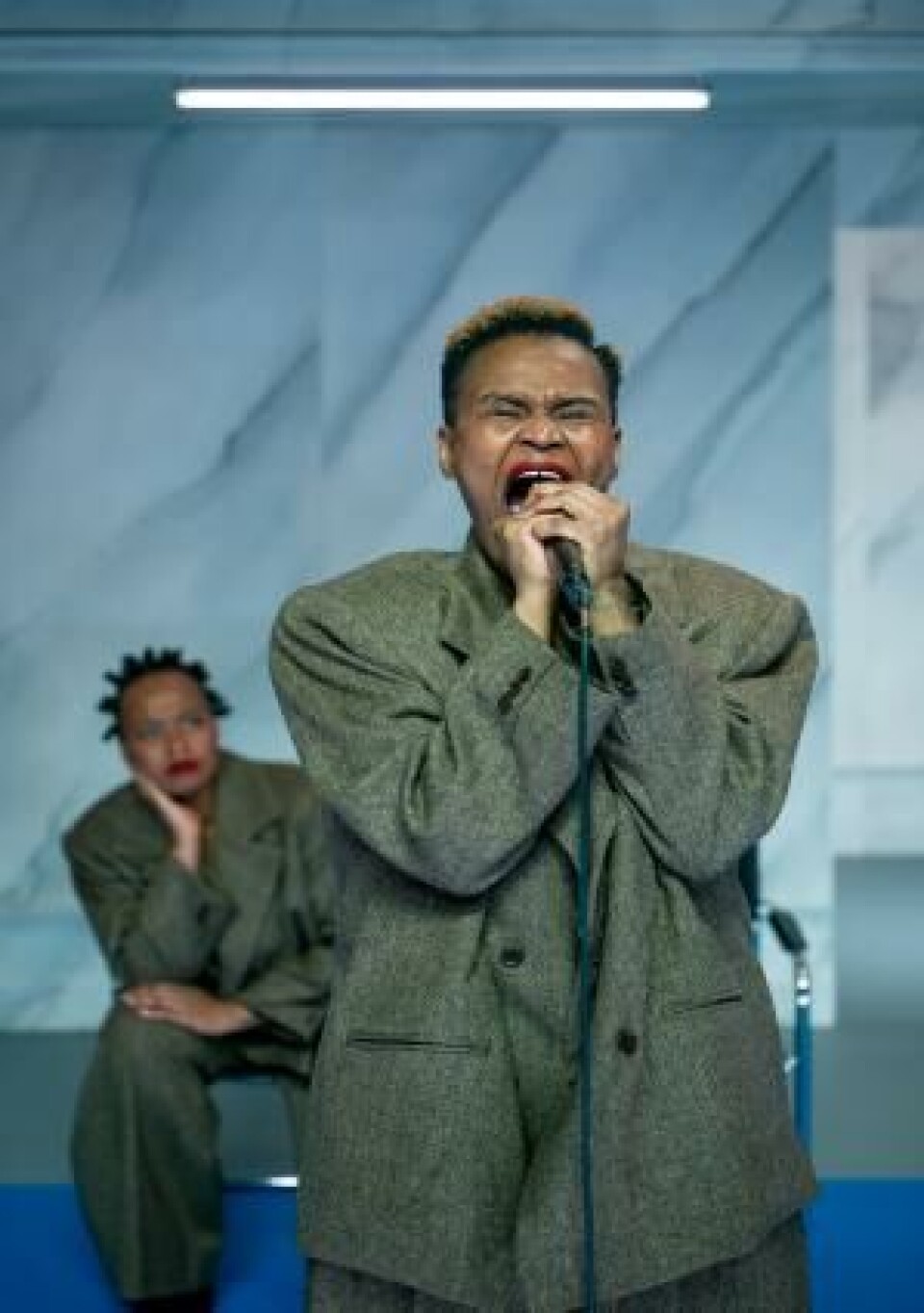 Nosizwe Baqwa og Jae Nyamburah. Foto: Sebastian Dalseide