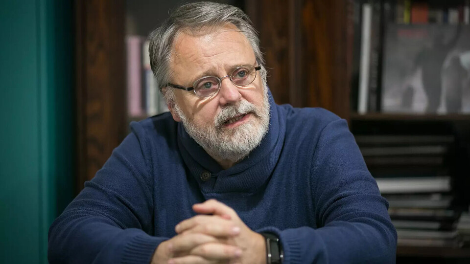 Gábor Máté, regissør og direktør for Katona Jószef-teatret i Budapest. Foto: szinaz online