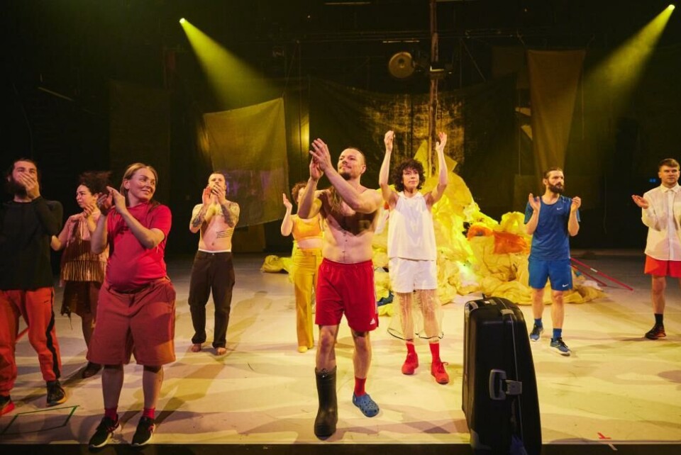 BIRGET; ways to deal, ways to heal av Carte Blanche, Joar Nango og Elle Sofe Sara. Foto: Øystein Haara