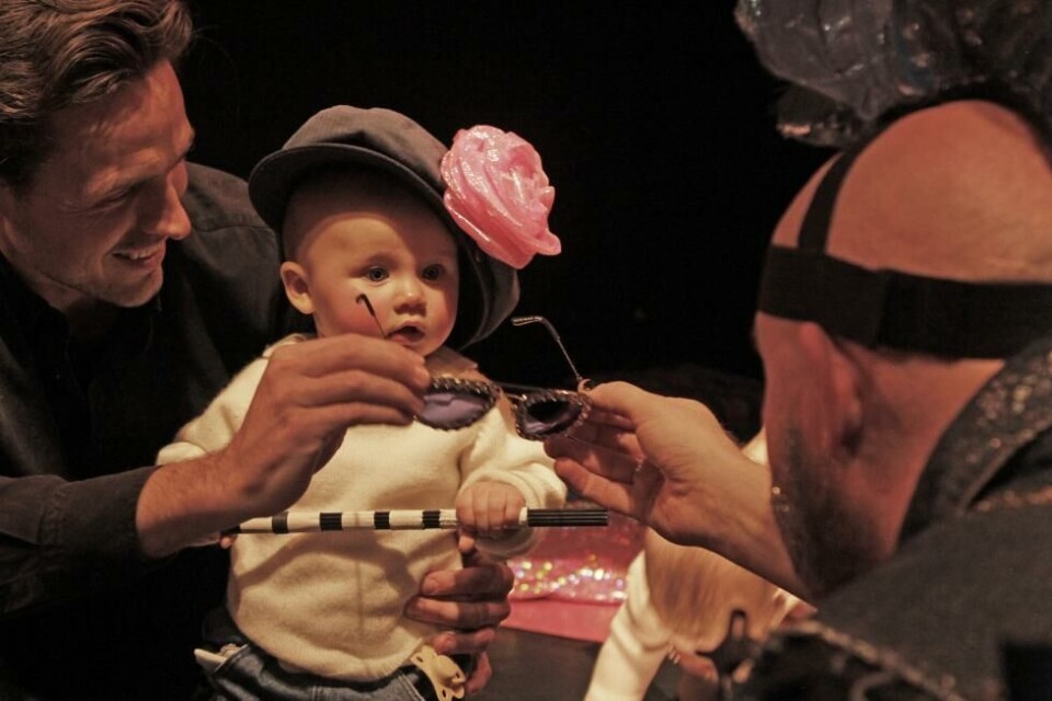 «Rock me Baby» av Øystein Elle og Karstein Solli. Foto: Jan Hustak