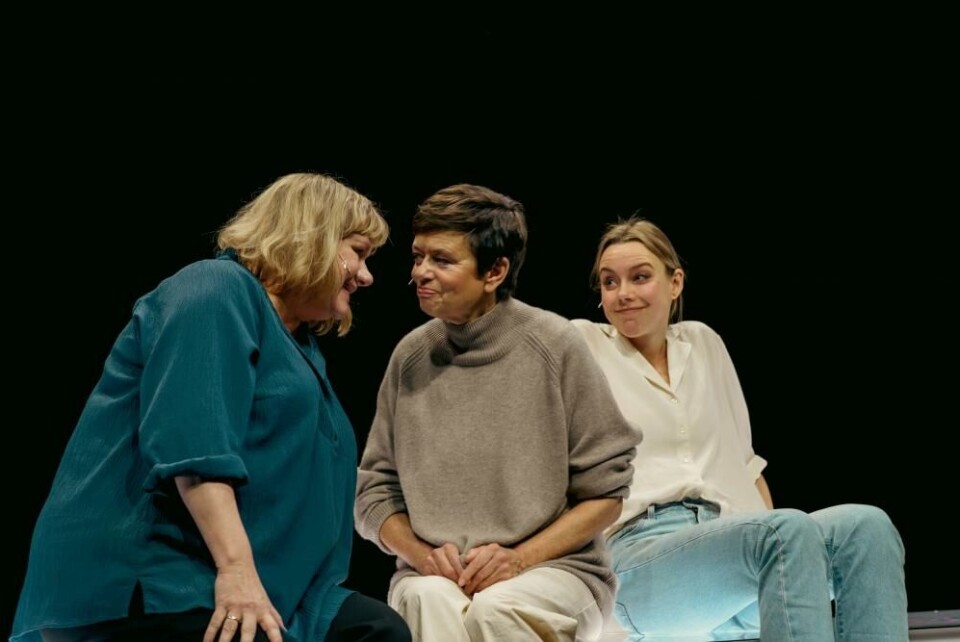Laila Goody, Gisken Armand og Ragnhild Hyssen. Foto: Erik Hebbert