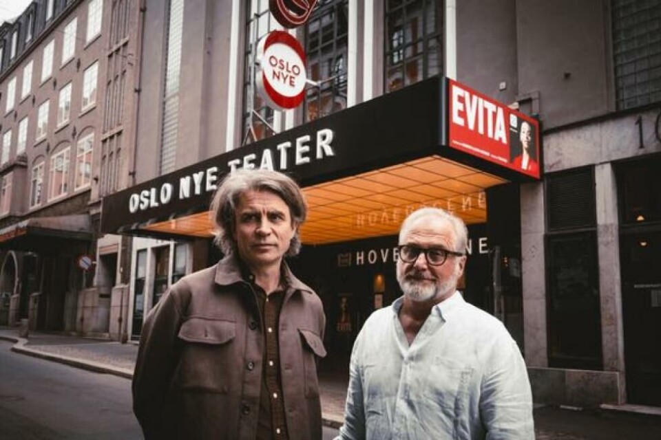 Teatersjef Runar Hodne og økonomidirektør Jan Beckmann. Foto: Oslo Nye