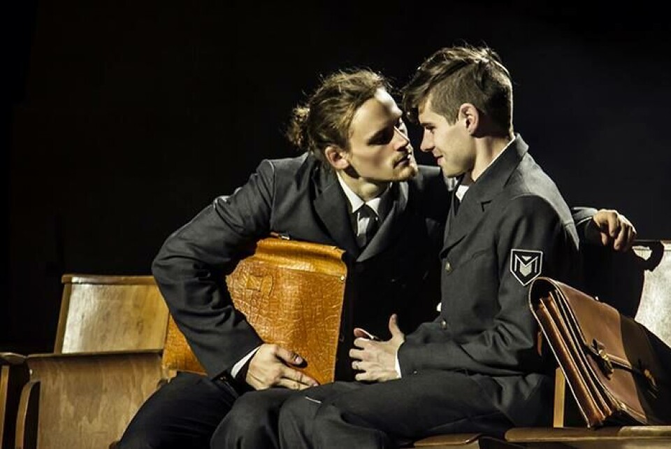 Harald Thompson Rosenstrøm (t.v.) i Spring Awkening. Regi: Kirill Serenrennikov.
