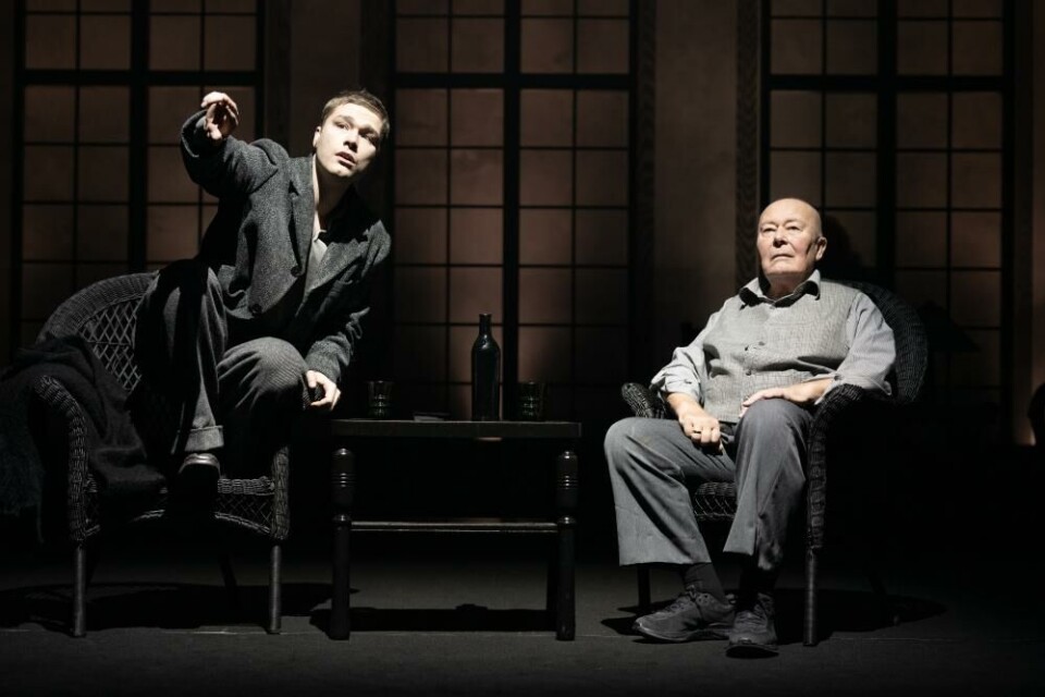 Jonas Hoff Oftebro og Nils Ole Oftebro. Foto: Lars Opstad
