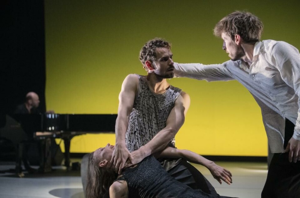 Christian Wallumrød, Guro Nagehus Schia, Vebjørn Sundbu og Matias Rønningen. Foto: Erik Berg