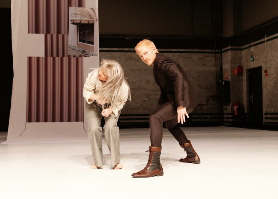 Ida Wigdel og Ludvig Daae i «DANTE», koreografi: Gunilla Heilborn. RAS 2024. Foto: Märta Thisner