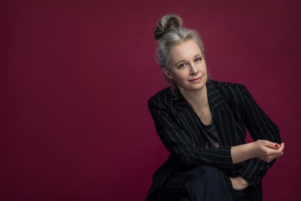 Sara Stridsberg är aktuell med «Dissekering av Snøfall» på Nationaltheatret i Oslo, och romanen «Farväl till Panic Beach», på Albert Bonniers Förlag. Foto: Thron Ullberg.