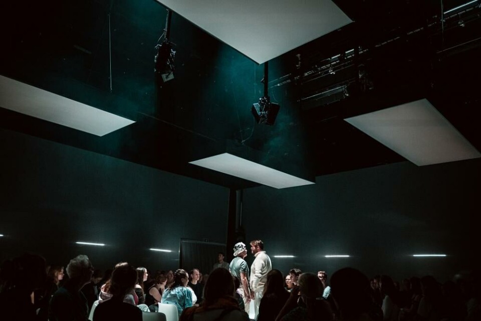 Trond-Ove Skrødal og Emil Olafsson som Tyven og Legen. Foto: Vidar Eggen