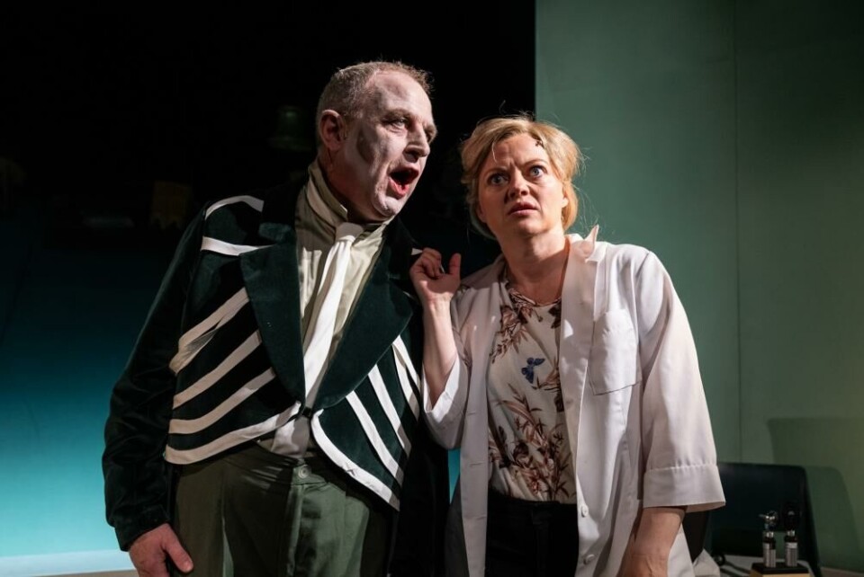 Kristian Fr. Figenschow og Trude Øines. Foto: Knut Åserud