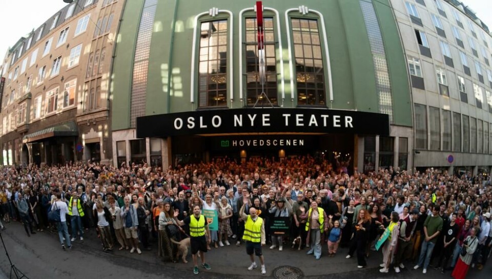 Fra demonstrasjonen Redd Oslo Nye, juni 2024. Foto: Lars Opstad