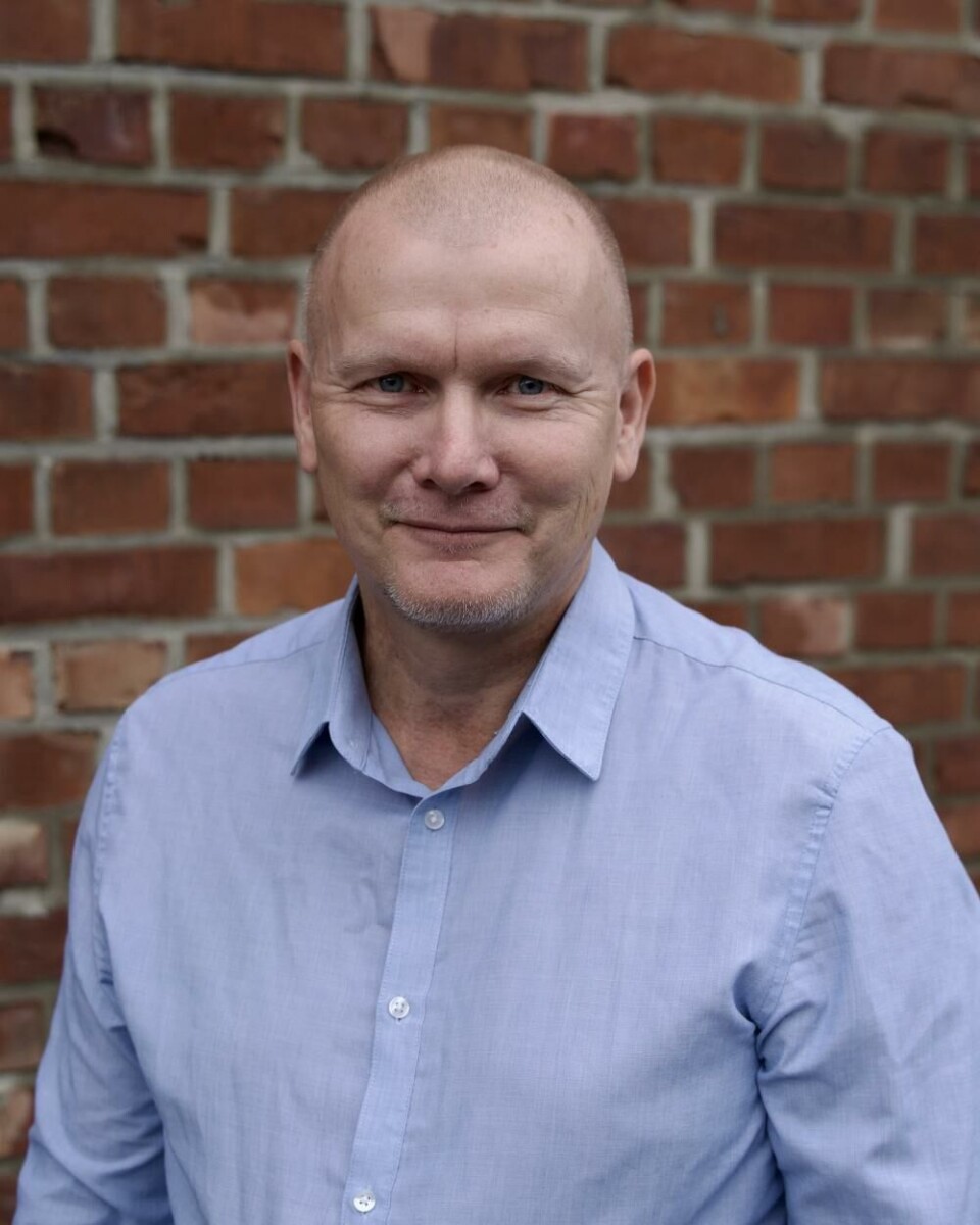 Teatersjef Ådne Sokkelsekken. Foto: Kloden teater