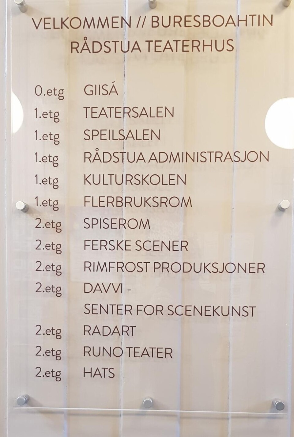 Rådstua skilt. Foto: Mette Brantzeg