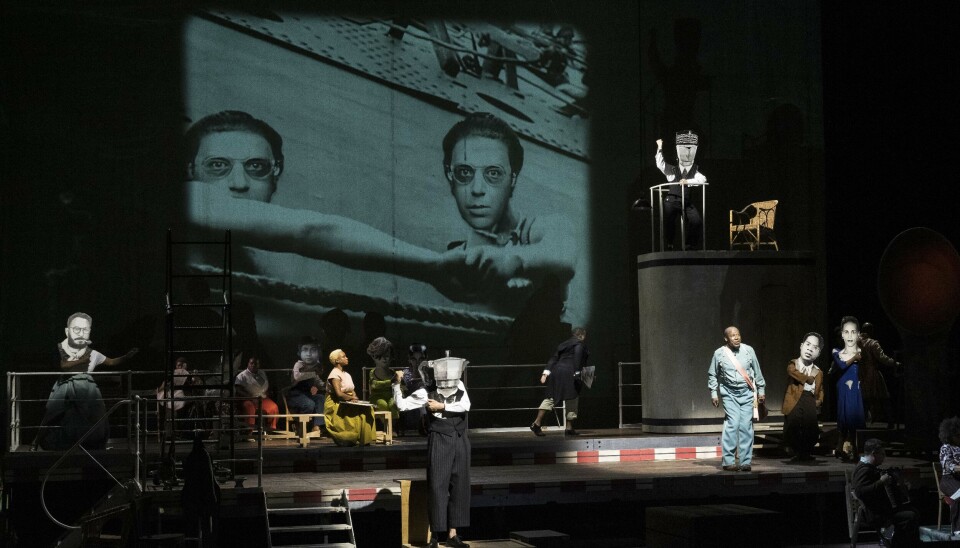 The Great Yes, The Great No, Grieghallen, regi: William Kentridge. Foto: Thor Brødreskift/Festspillene i Bergen.