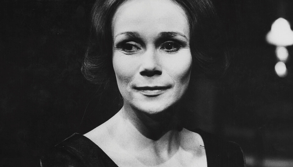 Monna Tandberg som Hedda Gabler, 1971.