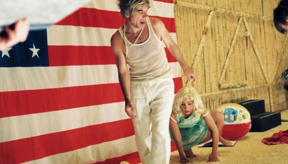 Martin Wuttke i Forever Young, regi: Castorf, 2003.